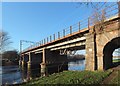 NS3975 : Dumbarton Railway Bridge by Lairich Rig