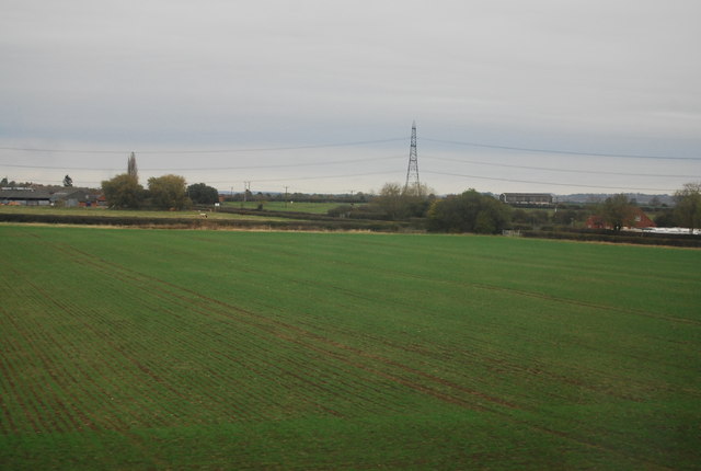 Farmland west of Station Farm