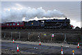 SD4663 : Steam train passing Folly Lane by Ian Taylor