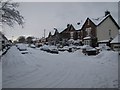 NZ2768 : Snow on East Avenue in Benton, 2010 by Andrew Tryon