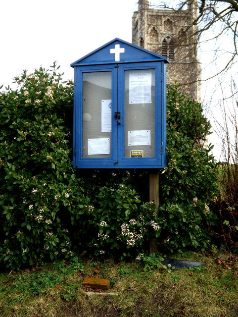 St.Mary the Virgin Church Notice Board