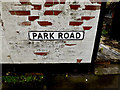 TM4656 : Park Road sign by Geographer