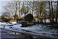 SK2666 : Peak District National Park marker stone by Ian S