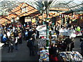 NZ3669 : Tynemouth Metro Station Saturday Market by Andrew Tryon