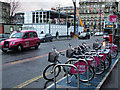 NS5965 : Nextbike Glasgow cycle hire point: George Square by Thomas Nugent