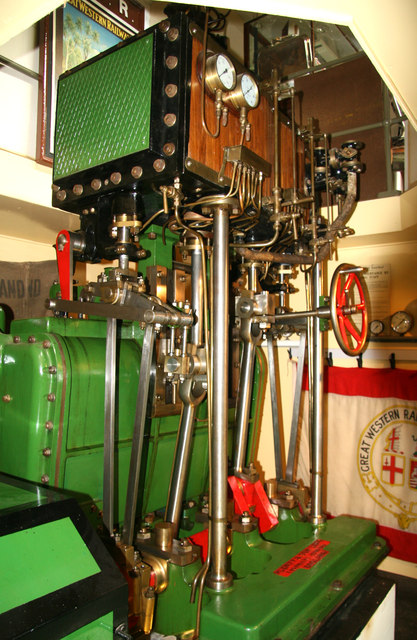 Fawley Hill Railway - marine steam engine