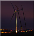 SD4360 : Heysham South wind farm construction by Ian Taylor