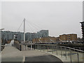 TQ3777 : Deptford Creek Swing Bridge: eastern ramp by Stephen Craven