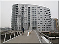 TQ3777 : Deptford Creek Swing Bridge: looking east by Stephen Craven