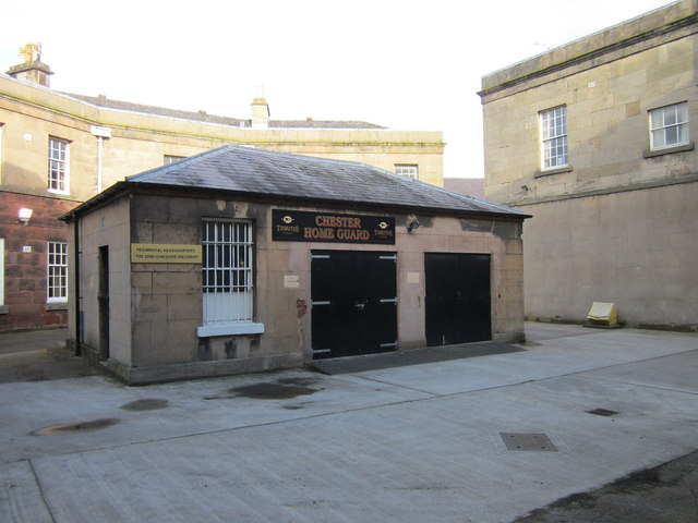 The Barrack Yard at Chester Castle