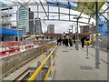 SJ8499 : Manchester Victoria Station, New Metrolink Platform (Feb 2015) by David Dixon