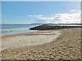 SY6880 : Weymouth, rock armour by Mike Faherty