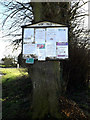 TM0877 : Wortham Village Notice Board by Geographer