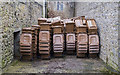 H8845 : Wheelie bins, Armagh Gaol by Rossographer