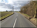 TM2872 : B1117 Station Road, Laxfield by Geographer