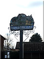 TM0276 : Hinderclay Village Sign by Geographer