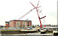 J3474 : Crane, Queen's Quay, Belfast - March 2015(2) by Albert Bridge