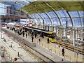 SJ8499 : New Metrolink Platforms at Victoria Station (March 2015) by David Dixon