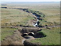 TF3535 : Large creek in Kirton Marsh, Lincolnshire by Richard Humphrey