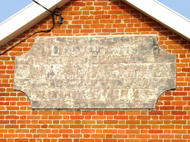 Ghost sign on the former Bowling Green Public House