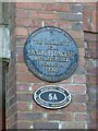 SP9011 : Plaque on Saxon Way Bridge by Rob Farrow