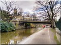 SE1338 : Leeds and Liverpool Canal, Saltaire Bridge (207A) by David Dixon