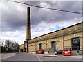 SE1437 : The Rear Yard at Salts Mill by David Dixon