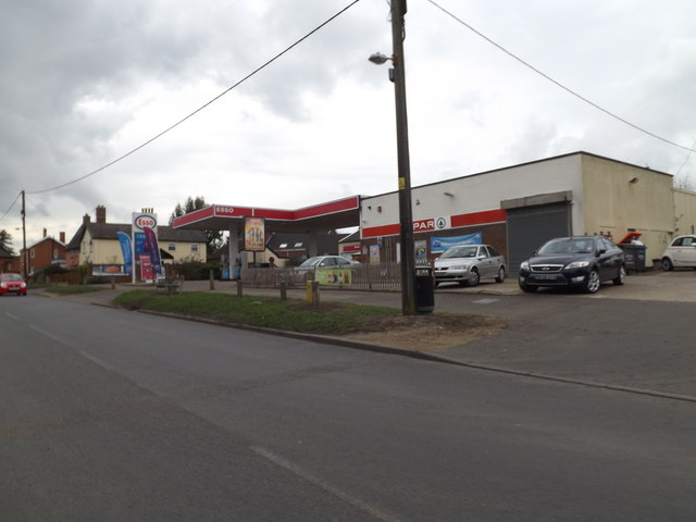 Esso Service Station on London Road