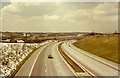 SU9189 : The M40 motorway west of the B4440 in 1978 by Antony Ewart Smith