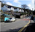 SS9994 : Bus shelter and speed camera, Penrhys Road, Ystrad by Jaggery