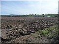 SE3997 : Ploughed field, east of Long Lane by Christine Johnstone