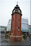 SH5872 : Clock Tower, Bangor by N Chadwick