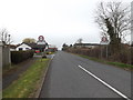 TM0362 : Entering Haughley on Station Road by Geographer