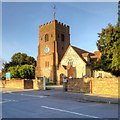 TQ0079 : Langley, The Church of St Mary The Virgin by David Dixon