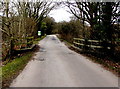 SN9802 : Road bridge over a stream in Dare Valley Country Park by Jaggery