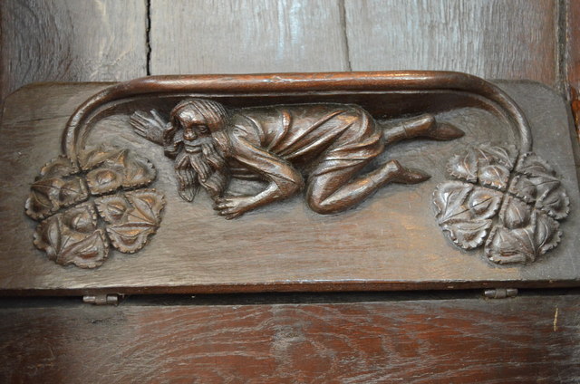 Misericord, All Saints' church, Hereford