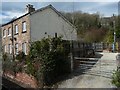 SE8085 : Railway cottages, Newbridge by Christine Johnstone