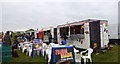 SJ5567 : Kelsall Hill Horse Trials: food stalls by Jonathan Hutchins