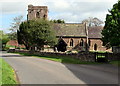 SO5824 : South side of St Bridget's church, Bridstow by Jaggery