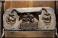 SO8286 : St Mary's Church, Enville - misericord (2) by Mike Searle