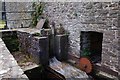 SO3029 : Water channel to waterwheel at Olchon House Farm Mill, Llanveynoe near Longtown, Herefs by P L Chadwick