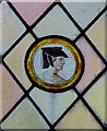 SP7054 : St Mary, Gayton - Roundel by John Salmon