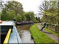 SJ9493 : A meeting of narrowboats by Gerald England