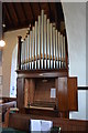 SK9892 : Organ, St Peter's church, Bishop Norton by Julian P Guffogg