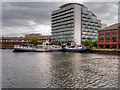 SJ8196 : Salford Quays, South Bay (Dock 6) by David Dixon