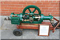 SJ8233 : Mill Meece pumping Station - steam pump by Chris Allen