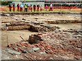 SD7907 : Radcliffe Tower Archaeological Excavation Open Day, May 2015 by David Dixon