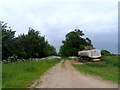 TL4329 : Tanker trailer near to Whitebarns by Bikeboy