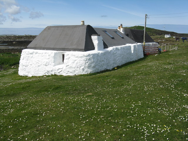 Modernised blackhouse at Millton