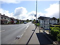 H4672 : Gathering clouds, Hospital Road, Omagh by Kenneth  Allen